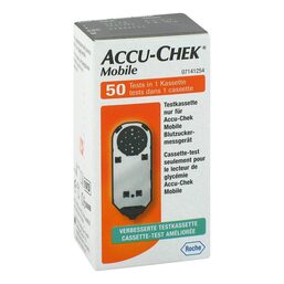Abbildung: Accu Chek Mobile Testkassette Plasma II 50 St, Teststreifen PZN 10843389