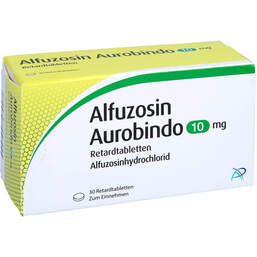 Abbildung: Alfuzosin Aurobindo 10 mg Retardtabletten 30 St, Retard-Tabletten PZN 10854737