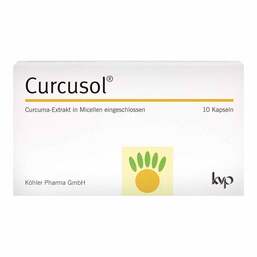 Abbildung: Curcusol Kapseln 10 St, Kapseln PZN 10888274