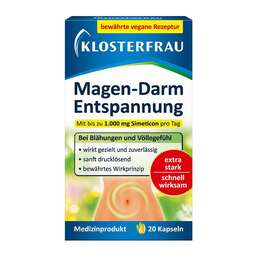 Abbildung: KLOSTERFRAU Magen-Darm Entspannung Kapseln, 20 St PZN 10917219