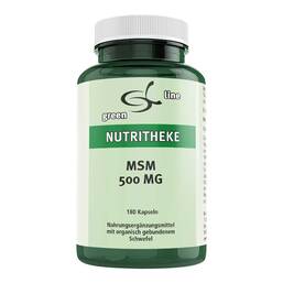 Abbildung: MSM 500 mg Kapseln 180 St, Kapseln PZN 10917455