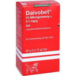 Abbildung: Daivobet 50 Mikrogramm / g + 0,5 mg / g Gel 30 g, Gel PZN 10918710