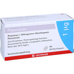 Abbildung: Pasonican 1 Mikrogramm Weichkapseln 28 St, Weichkapseln PZN 10918957