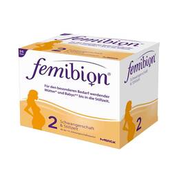 Abbildung: Femibion 2 Schwangerschaft & Stillzeit Kombipackung, 2X96 St PZN 10933684
