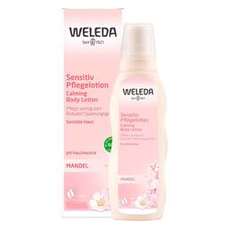 Abbildung: Weleda Mandel Sensitiv Pflegelotion Lotion, 200 ml PZN 10938150