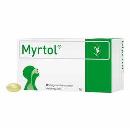 Abbildung: Myrtol® Weichkapseln Magensaftresistente Weichkapseln, 50 St PZN 10944736