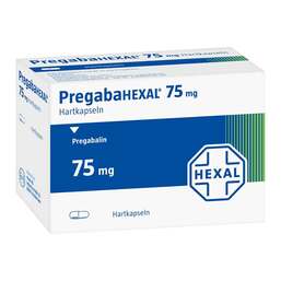 Abbildung: Pregabahexal 75 mg Hartkapseln 70 St, Hartkapseln PZN 10947077