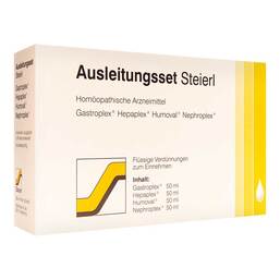 Abbildung: Ausleitungsset Steierl Tropfen 4X50 ml, Tropfen PZN 10947290