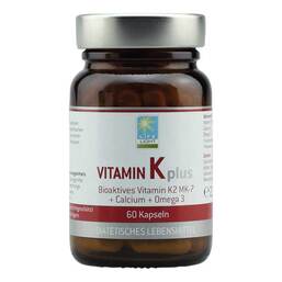 Abbildung: Vitamin K plus Kapseln Kapseln, 60 St PZN 10949834
