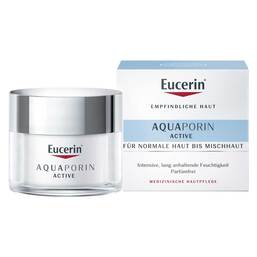 Abbildung: Eucerin Aquaporin Active Creme normale bis Mischhaut Creme, 50 ml PZN 10961350