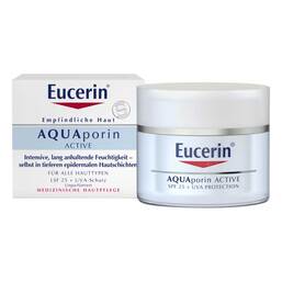 Abbildung: Eucerin Aquaporin Active Feuchtigkeitspflege mit LSF 25 Creme, 50 ml PZN 10961404