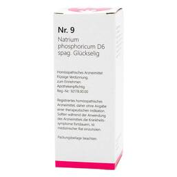 Abbildung: NR.9 Natrium phosphoricum D6 spag.Glückselig 50 ml, Tropfen zum Einnehmen PZN 10965951