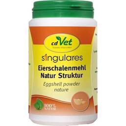 Abbildung: Singulares Eierschalenmehl Natur Struktur vet. (für Tiere) Pulver, 350 g PZN 10966459