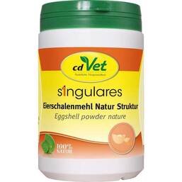 Abbildung: Singulares Eierschalenmehl Natur Struktur vet. (für Tiere) Pulver, 1 kg PZN 10966465