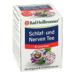 Abbildung: Bad Heilbrunner Tee Schlaf- und Nerven Filterbeutel 8X1.75 g, Filterbeutel PZN 10974795