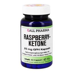 Abbildung: Raspberryketone 25 mg GPH Kapseln Kapseln, 60 St PZN 10977500