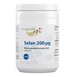 Abbildung: Selen 200 µg Tabletten Tabletten, 100 St PZN 10979060