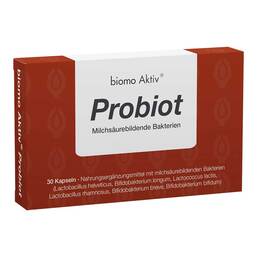 Abbildung: Biomo Aktiv Probiot Kapseln Kapseln, 30 St PZN 10979108