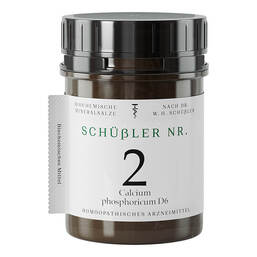 Abbildung: Schüssler Nr.2 Calcium phosphoricum D 6 Tabletten 400 St, Tabletten PZN 10990386