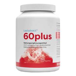 Abbildung: Lactobact 60plus magensaftresistente Kapseln Kapseln magensaftresistent, 180 St PZN 10992416