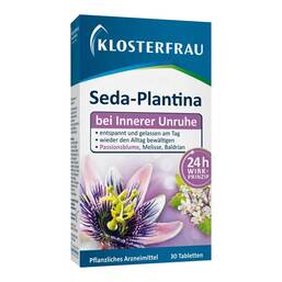 Abbildung: Klosterfrau Seda-Plantina 30 St, Überzogene Tabletten PZN 10992646