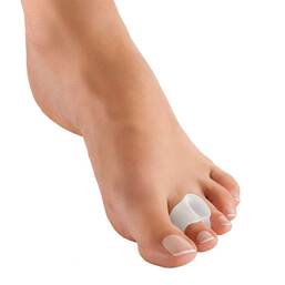 Abbildung: Bort Pedisoft Zehenseparator mit Ring small transparent 1 St, Bandage PZN 10995024