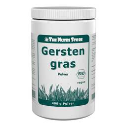 Abbildung: Gerstengras Pulver Bio 400 g, Pulver PZN 11008430