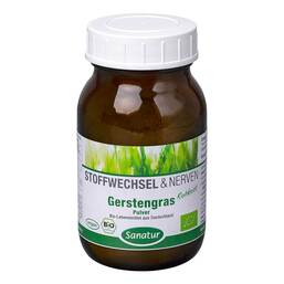Abbildung: Bio Gerstengras Pulver - Sanatur Pulver, 90 g PZN 11013224