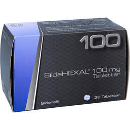 Abbildung: Sildehexal 100 mg Tabletten 36 St, Tabletten PZN 11017133