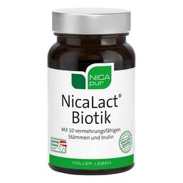 Abbildung: Nicapur NicaLact Biotik 20 Kapseln Kapseln, 11 g PZN 11017297