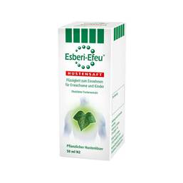 Abbildung: Esberi-Efeu Hustensaft Flüssigkeit zum Einnehmen, 50 ml PZN 11018635