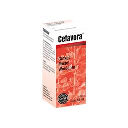 Abbildung: Cefavora Tropfen zum Einnehmen 50 ml, Tropfen zum Einnehmen PZN 11027568