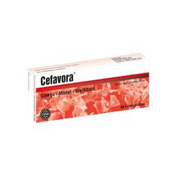 Abbildung: Cefavora Filmtabletten 60 St, Filmtabletten PZN 11027605