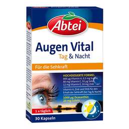 Abbildung: Abtei Augen Vital Tag & Nacht Kapseln Kapseln, 30 St PZN 11027798
