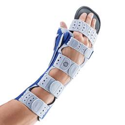 Abbildung: Manuloc long Handgelenk Stabilorth.Größe 0 titan 1 St PZN 11028272