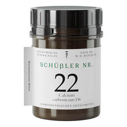 Abbildung: Schüssler Nr.22 Calcium carbonicum D 6 Tabletten 400 St, Tabletten PZN 11031943