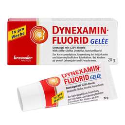 Abbildung: Dynexaminfluorid Gelee Dentalgel 20 g, Gel PZN 11037012