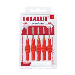 Abbildung: Lacalut Interdental S Bürstendrm.2,4 mm 5 St, Zahnbürste PZN 11038810