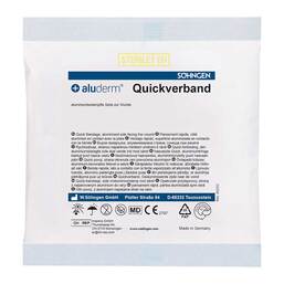 Abbildung: Aluderm Quickverband klein 1 St, Verband PZN 11047849