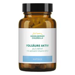 Abbildung: Folsäure Aktiv plus Vitamin B12 aktiv Kapseln 60 St, Kapseln PZN 11052112
