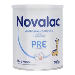 Abbildung: Novalac Pre Säuglingsmilchnahrung 0 - 6 M. 400 g, Pulver PZN 11076325