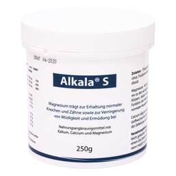 Abbildung: Alkala S Pulver 250 g, Pulver zur Herstellung einer Lösung zum Einnehmen PZN 11077891