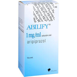 Abbildung: Abilify 1 mg / ml Lösung zum Einnehmen 150 ml, Lösung zum Einnehmen PZN 11084224