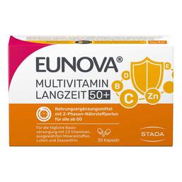 Abbildung: Eunova Langzeit 50+ Kapseln Kapseln, 30 St PZN 11084388