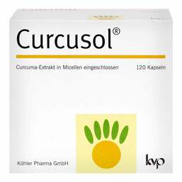 Abbildung: Curcusol Kapseln Kapseln, 120 St PZN 11088676
