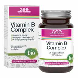 Abbildung: Vitamin B complex Bio Tabletten 60 St, Tabletten PZN 11096693