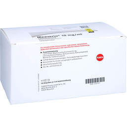 Abbildung: Meaverin 1% 10 mg / ml Injektionslösung 50 mg / 5 ml Glasampulle  50X5 ml, Injektionslösung PZN 11101371