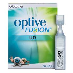 Abbildung: Optive Fusion UD Augentropfen Augentropfen, 30X0.4 ml PZN 11118437