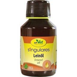 Abbildung: Singulares Leinöl vet. (für Tiere) Öl, 100 ml PZN 11118785