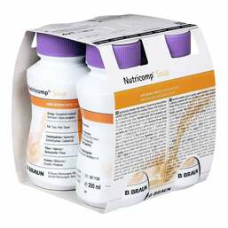 Abbildung: Nutricomp Soup Hähnchen Curry 4X200 ml, Flaschen PZN 11128602